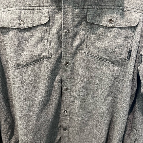 Columbia Men’s XL Gray Button Down Shirt Outdoor - Picture 3 of 5